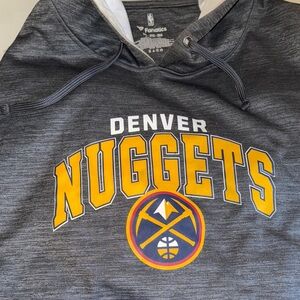 Fanatics Denver Nuggets Charcoal Hoodie